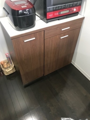 ゴミ 分別収納棚 Erue 宇都宮の収納家具 食器棚 キッチン収納 の中古あげます 譲ります ジモティーで不用品の処分