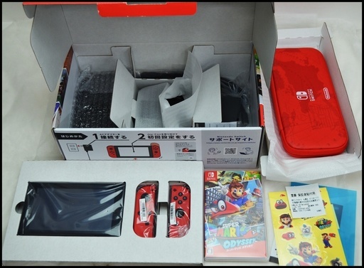 中古 ニンテンドー スイッチ スーパーマリオ オデッセイ 本体同梱版セット Nintendo Switch ほぼ未使用 札幌 店舗販売