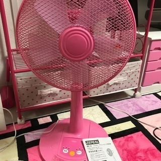 引っ越しの為5/18までの限定出品！ピンクの扇風機♡これからの季節に！