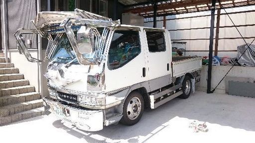 デコトラ バイザー NEW キャンター用 Newキャンター ニューキャンター