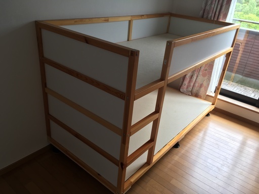 二段ベッド Ikeaの製品をdiyで改造 Koitocalla 君津のベッド 二段ベッド の中古あげます 譲ります ジモティーで不用品の処分