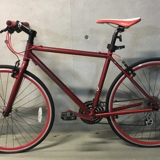 FUJI PALLETO 赤色 クロスバイク