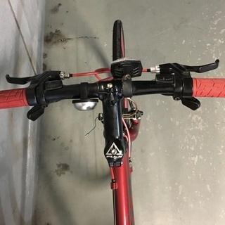 FUJI PALLETO 赤色 クロスバイク