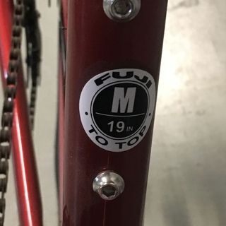 FUJI PALLETO 赤色 クロスバイク