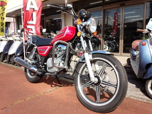 NO.2031 ＧＮ１２５－２Ｆ 空冷４サイクル単気筒エンジン ☆彡