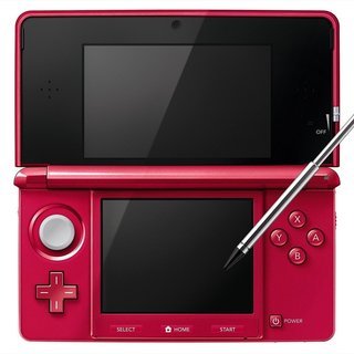 Nintendo　3DS　中古美品セット売り　 メタリックレッド...