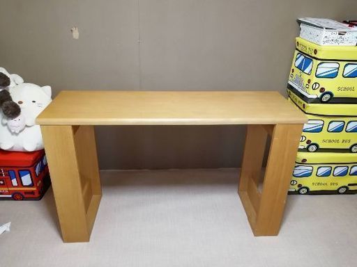 ウッドテーブル(机)　２台
