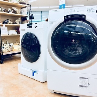 安心の一年保証！SHARPのドラム式洗濯乾燥機入荷！
