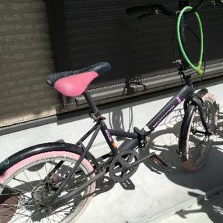 ジャンク折り畳み自転車