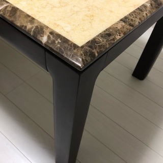 美品🌟大理石ダイニング5点セット