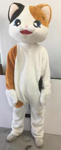 中古☆着ぐるみ三毛猫 イベント・仮装・余興用コスチューム