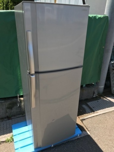 美品 13年製 SHARP ノンフロン2ドア冷凍冷蔵庫 右開き 228L
