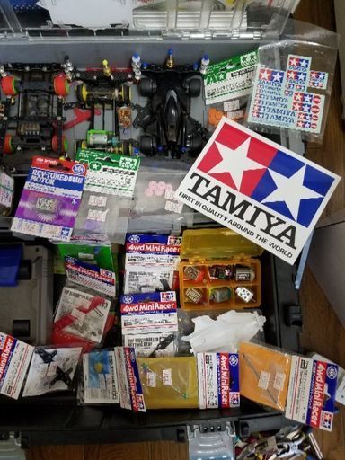 ミニ四駆引退セット ミニ四駆 パーツ ボックス まとめ 引退セット ミニ四駆