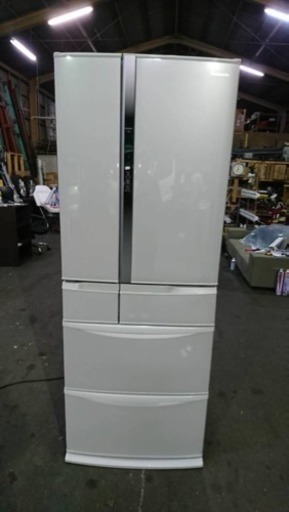 美品 パナソニック ノンフロン 冷凍冷蔵庫 NR-FT46A-H 2014年 455L フレンチ6ドア 冷蔵庫