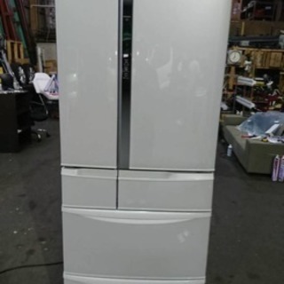 美品 パナソニック ノンフロン 冷凍冷蔵庫 NR-FT46A-H 2014年 455L フレンチ6ドア 冷蔵庫