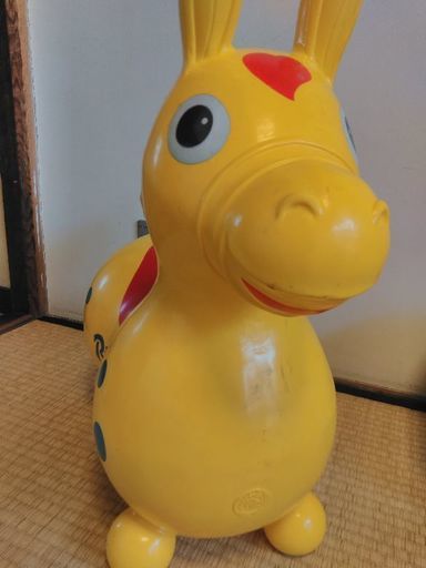 ロディ乗用玩具黄色のロディちゃんです 中古 Mahotomo 名古屋のおもちゃ 乗り物 ミニチュア の中古あげます 譲ります ジモティーで不用品の処分