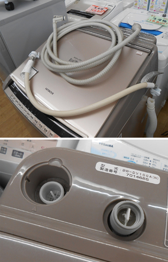 2017年製 日立 洗濯機 BW-DV100A 10.0kg 乾燥機 ビートウォッシュ