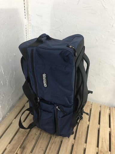 クリスマスセール開催！OUTDOOR　5WAY　ボストンキャリーバック　ネイビー