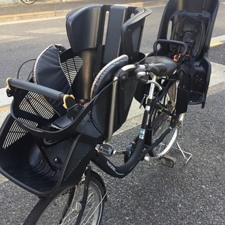 丸石【ふらっかーず  プリミヤ 】子供乗せ自転車&ブリヂストンバ...