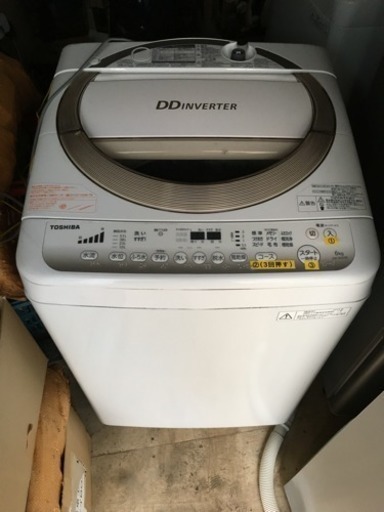 TOSHIBA 洗濯機 AW-6D2（W） 2015ｙ