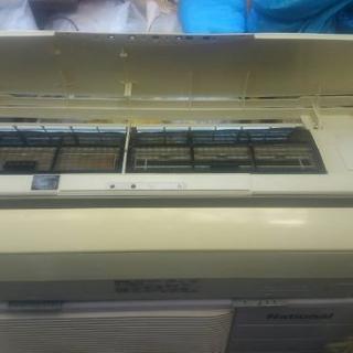 中古ナショナルルームエアコン工事込み