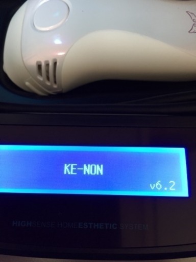 【美品】ケノン　脱毛器　Ver.6.2 ケノン 脱毛器 Kenon 6.2 ストロング付き ケノン 脱毛器 ランキング1位
