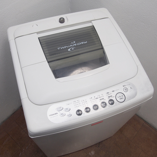東芝 2011年製 洗濯機 5.0kg ステンレス槽 ES24