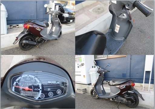 埼玉川口発！スズキ レッツ4 ブラック 4サイクル 即引渡し可能 埼玉