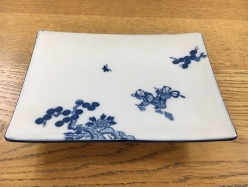 伊万里 5枚セット，大 伊万里大皿5枚揃い