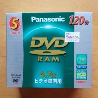 DVD　RAM　未使用