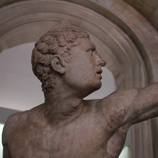◇素敵な石膏像/ボルゲーゼの闘士帝胸像