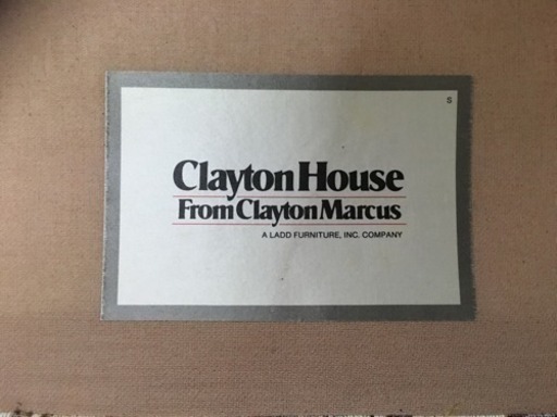 【値下げしました】引き取りに来てくれる方★Clayton Marcus製1人掛けソファ★