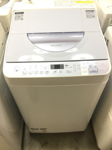 【送料無料・設置無料サービス有り】洗濯機 2016年製 SHARP ES-TX550-A 中古