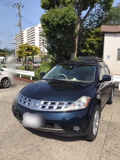 最終値下げ 17年 日産 ムラーノ 350xv 紺 車検32年1月まで いち 石川町のムラーノの中古車 ジモティー