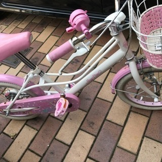 値下げ☆メゾピアノ 自転車 子ども 16インチ ピンク
