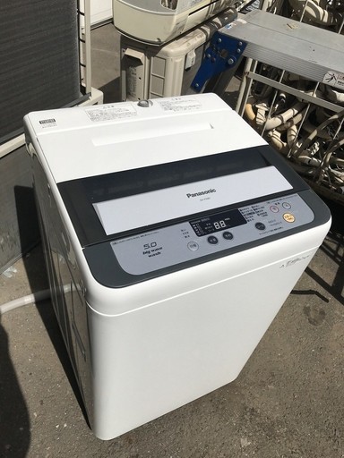 【交渉成立】515う☆ﾊﾟﾅｿﾆｯｸ　全自動電気洗濯機　2014年製★5ｋｇ