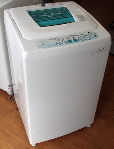 ♪東芝 洗濯機 AW-GN5GG 5kg 2010年 洗濯槽分解清掃済♪