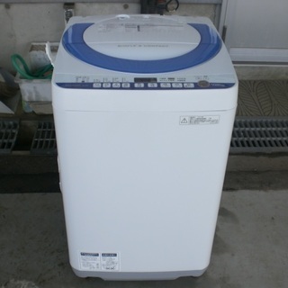 2014年製 7kg 洗濯機 Sharp ES-T707 (No...