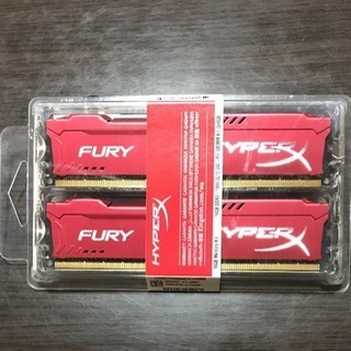 Kingston DDR3 8GBx2 メモリー デスクトップ