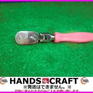 スナップオン　3/8首振りラチェット　グリップピンク　中古品