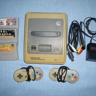 【中古】任天堂 「スーパーファミコン」（ソフト３本おまけです）お...