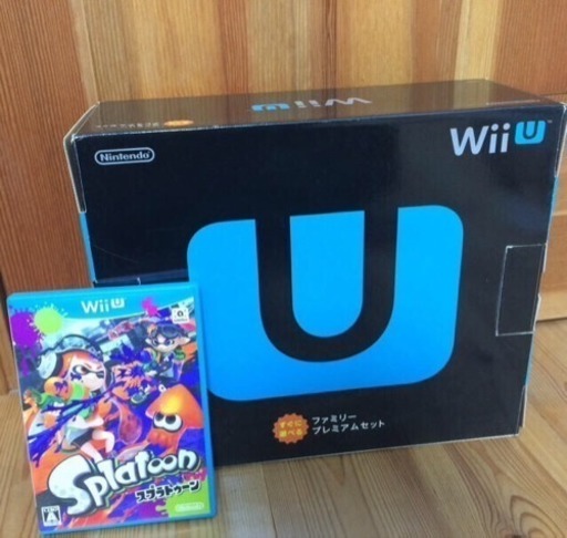 WiiU プレミアムセット と スプラトゥーン