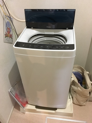 洗濯機4.5キロと都市ガスコンロ　美品のセット