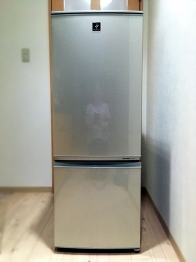 【良品】シャープ 2ドア 167L 2011年製 冷凍冷蔵庫