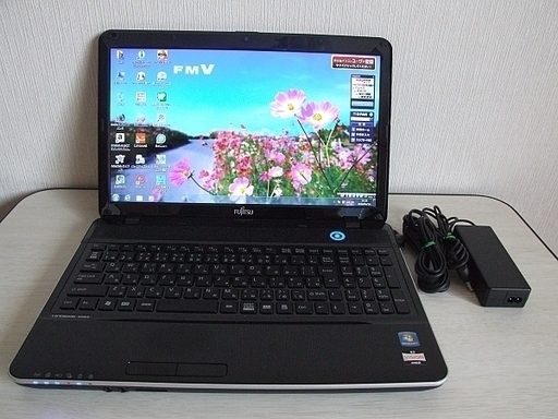 高速SSD240GB搭載　Fujitsu FMV-BIBLO AH40/E ノートパソコン 3