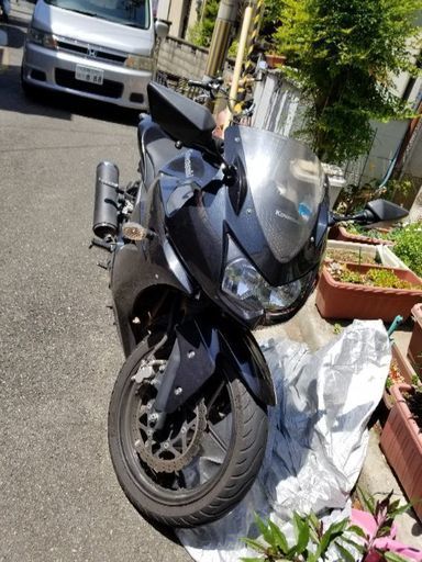 カワサキ　ニンジャ　ブラック250Rバイク