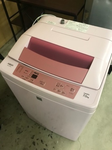 美品◯AQUA 洗濯機 AQW S7E3  2015年製