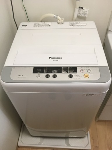 【美品】パナソニック 5kg 2015年製 全自動洗濯機