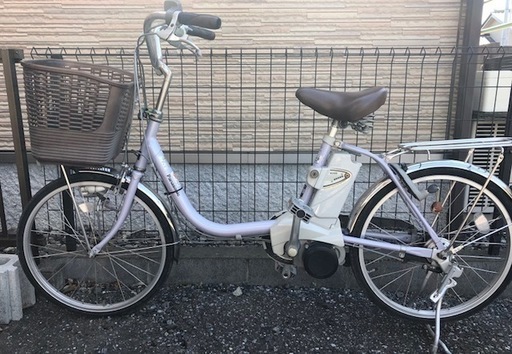 panasonic 電動アシスト自転車 荷台付き 20インチ
