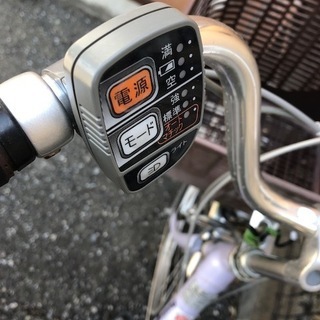 panasonic  　電動アシスト自転車　荷台付き　20インチ